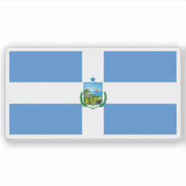 エクアドル・マンタ国旗 シール