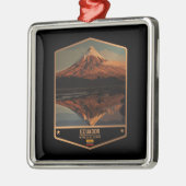 エクアドル メタルオーナメント (左)