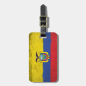 エクアドル ラゲッジタグ (正面縦)