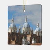 エクアドル-処女懐胎のカテドラル セラミックオーナメント (左)