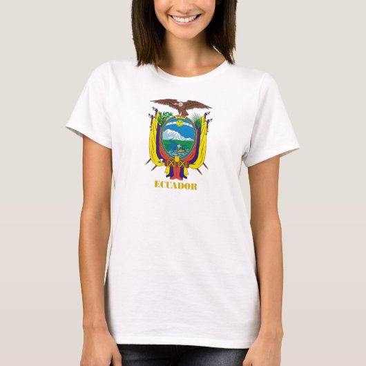 エクアドルCOA Tシャツ (正面)