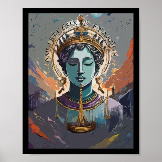 エクイティEccute SsかわいいSssの感動的平等Q ポスター (正面)