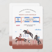 エクエストリアンジャンパ 招待状 (正面/裏面)