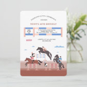 エクエストリアンジャンパ 招待状 (スタンド正面)