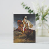 エクエストリアンポートレートオブジェロムボナパルト1808 ポストカード (スタンド正面)