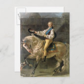 エクエストリアンポートレートオブスタニスラスコストカ ポストカード (正面/裏面)