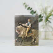 エクエストリアンポートレートオブスタニスラスコストカ ポストカード (スタンド正面)