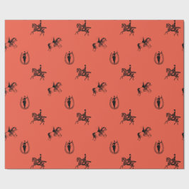 エクエストリビクトリアンアンレディーズラッピング紙 ラッピングペーパー