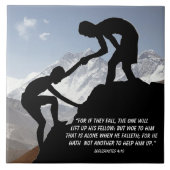 エククレシアテス4:10 タイル (正面)