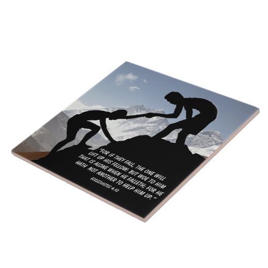 エククレシアテス4:10 タイル (側面)