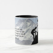 エククレシアテス4:10 マグカップ (中央)