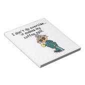 エクササイズしない別の理由 ノートパッド (アングル)