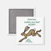 エクササイズでホッ感じプする マグネット (正面/裏面)