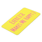 エクササイズで幸せになる マグネット (左側)