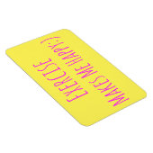 エクササイズで幸せになる マグネット (右側)