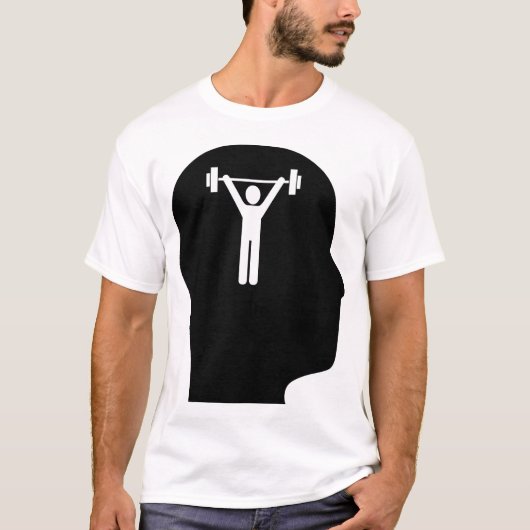 エクササイズについて考えること Tシャツ (正面)