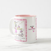 エクササイズのマグ ツートーンマグカップ (正面左)