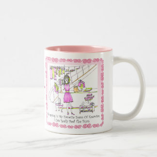 エクササイズのマグ ツートーンマグカップ