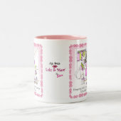 エクササイズのマグ ツートーンマグカップ (中央)