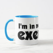 エクササイズのマグ マグカップ (左)