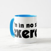 エクササイズのマグ マグカップ (正面左)