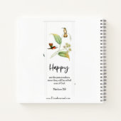 「エクササイズの忍耐」ノートブックデイジーの ノートブック (裏面)