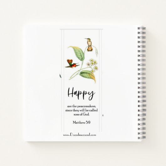 「エクササイズの忍耐」ノートブックデイジーの ノートブック (裏面)