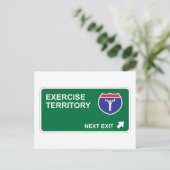 エクササイズの次の終了 ポストカード (スタンド正面)