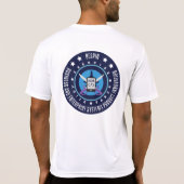 エクササイズアジャイルサバーBESPINパフォーマンスTシャツ Tシャツ (裏面)