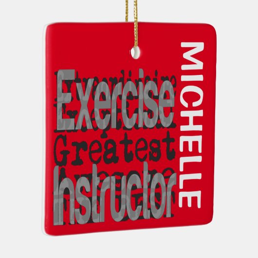 エクササイズインストラクターエクストラナレカスタムール セラミックオーナメント (右)