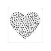 エクササイズハート ラバースタンプ (インプリント)