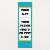 エクササイズパーソナライズされたマット – ヨガ、ピラティス&フィッツ ヨガマット (正面)