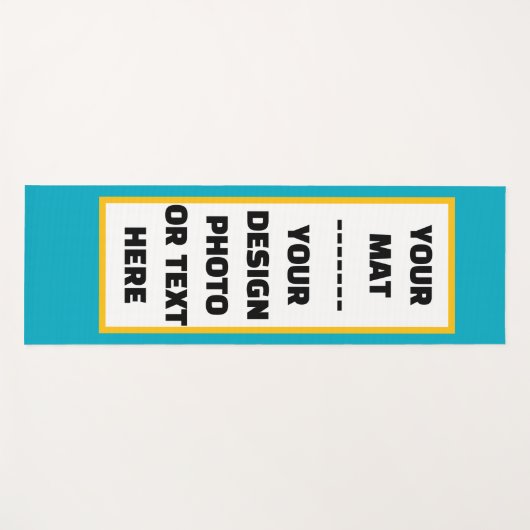 エクササイズパーソナライズされたマット – ヨガ、ピラティス&フィッツ ヨガマット (正面(横))