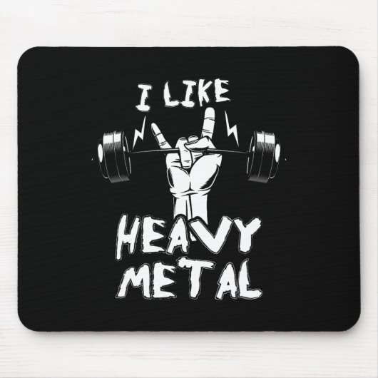 エクササイズフィットネスインストラクターパーソナルトレーナープレゼント マウスパッド (正面)