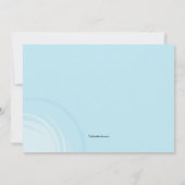 エクササイズボール フィットネス ご招待 招待状 (裏面)