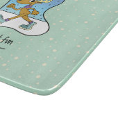 エクササイズランニングトナディアクリスマス カッティングボード (角)