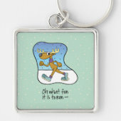 エクササイズランニングトナディアクリスマス キーホルダー (正面)