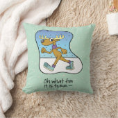 エクササイズランニングトナディアクリスマス クッション (ブランケット)