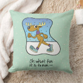 エクササイズランニングトナディアクリスマス クッション (ブランケット)