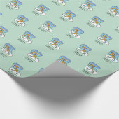 エクササイズランニングトナディアクリスマス ラッピングペーパー (コーナー)