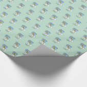 エクササイズランニングトナディアクリスマス ラッピングペーパー (角)