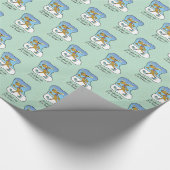 エクササイズランニングトナディアクリスマス ラッピングペーパー (コーナー)