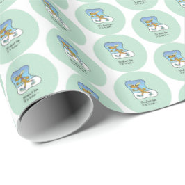 エクササイズランニングトナディアクリスマス ラッピングペーパー