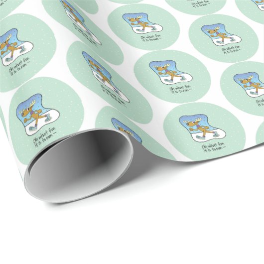 エクササイズランニングトナディアクリスマス ラッピングペーパー (ロールコーナー)