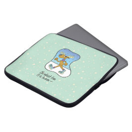 エクササイズランニングトナディアクリスマス ラップトップスリーブ