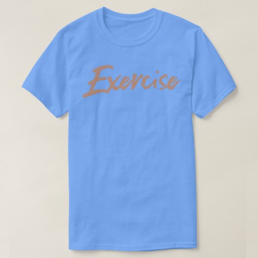 エクササイズヴィンテージ Tシャツ (デザイン正面)