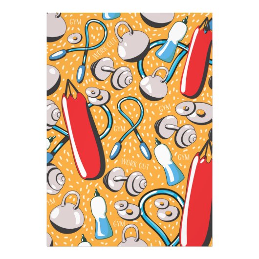 エクササイズ型 フォトプリント            (正面)