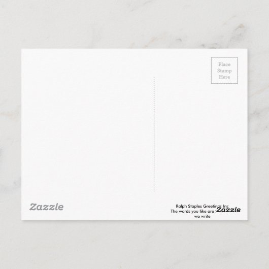 エクササイズ引用文 ポストカード (裏面)