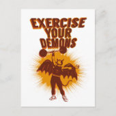エクササイズ悪魔の垂直 ポストカード (正面)