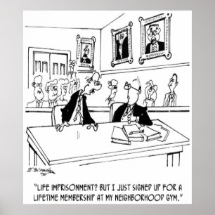 エクササイズ漫画5311 ポスター